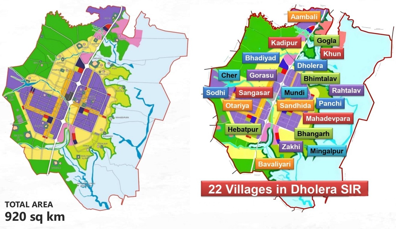 Dholera Site Layout